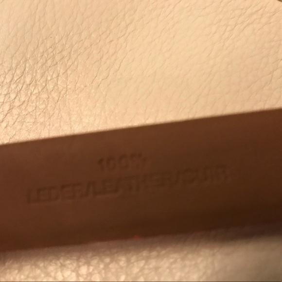 NEW Olsen Orange Leather Belt - Picture 5 of 7